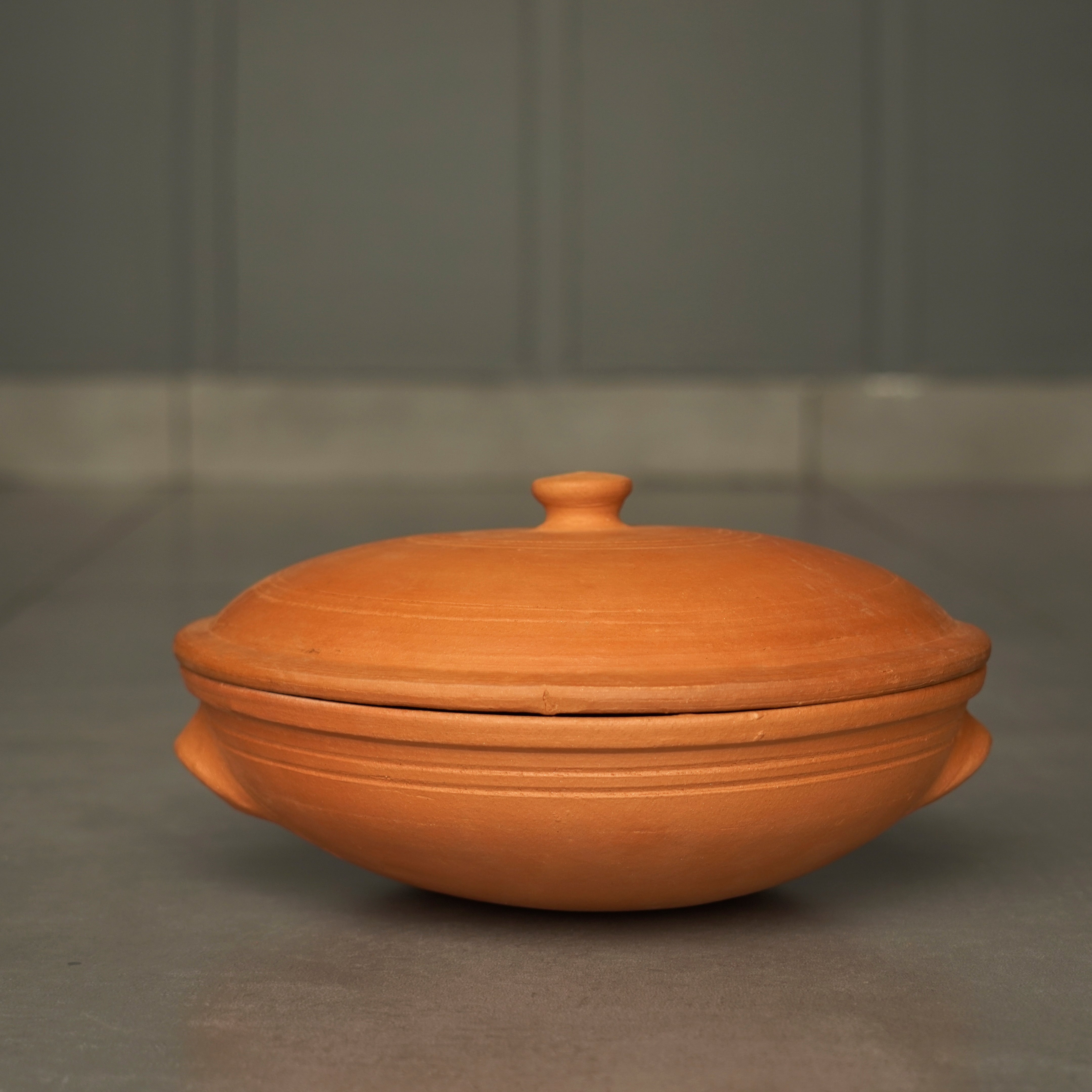Frying Clay Clay Frying Pan – UrthIndia