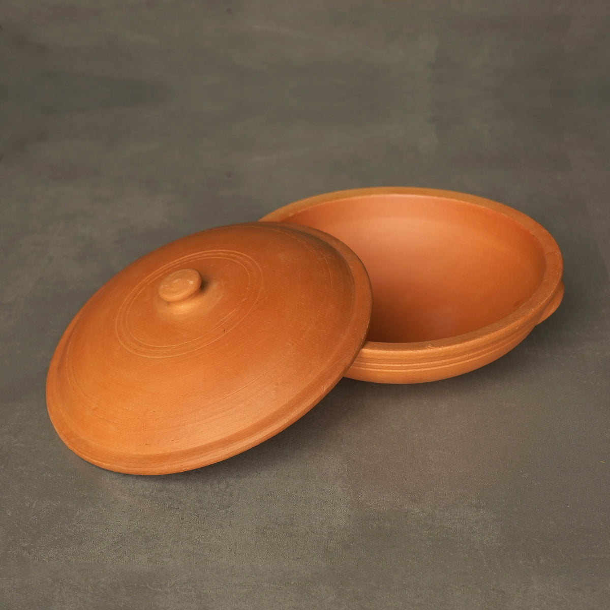 Frying Clay Clay Frying Pan – UrthIndia